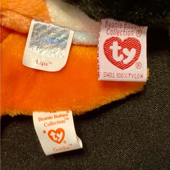 Ty “Bubbles,” “Goldy” & “Lips” trio - Picture 7 of 8